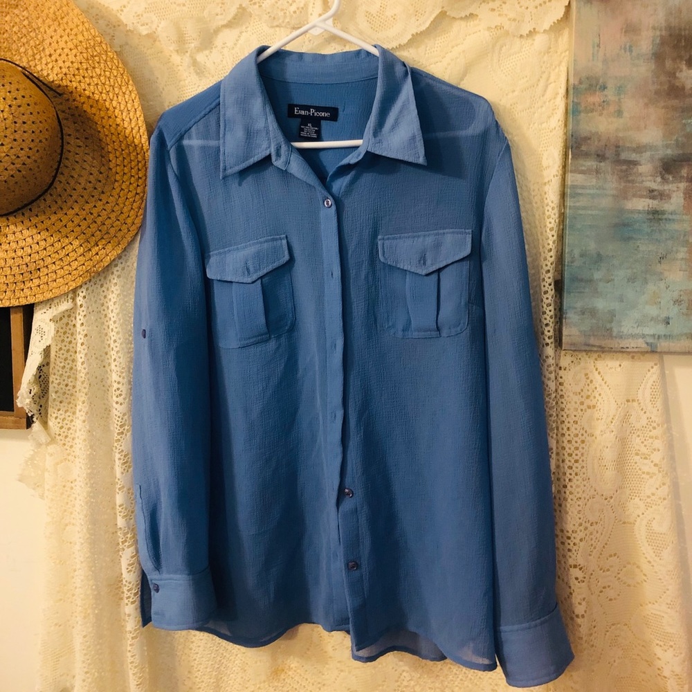 Beautiful silk blouse women’s xl